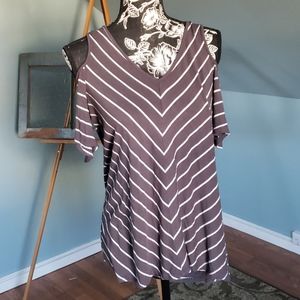 Maurices Cold Shoulder Blouse